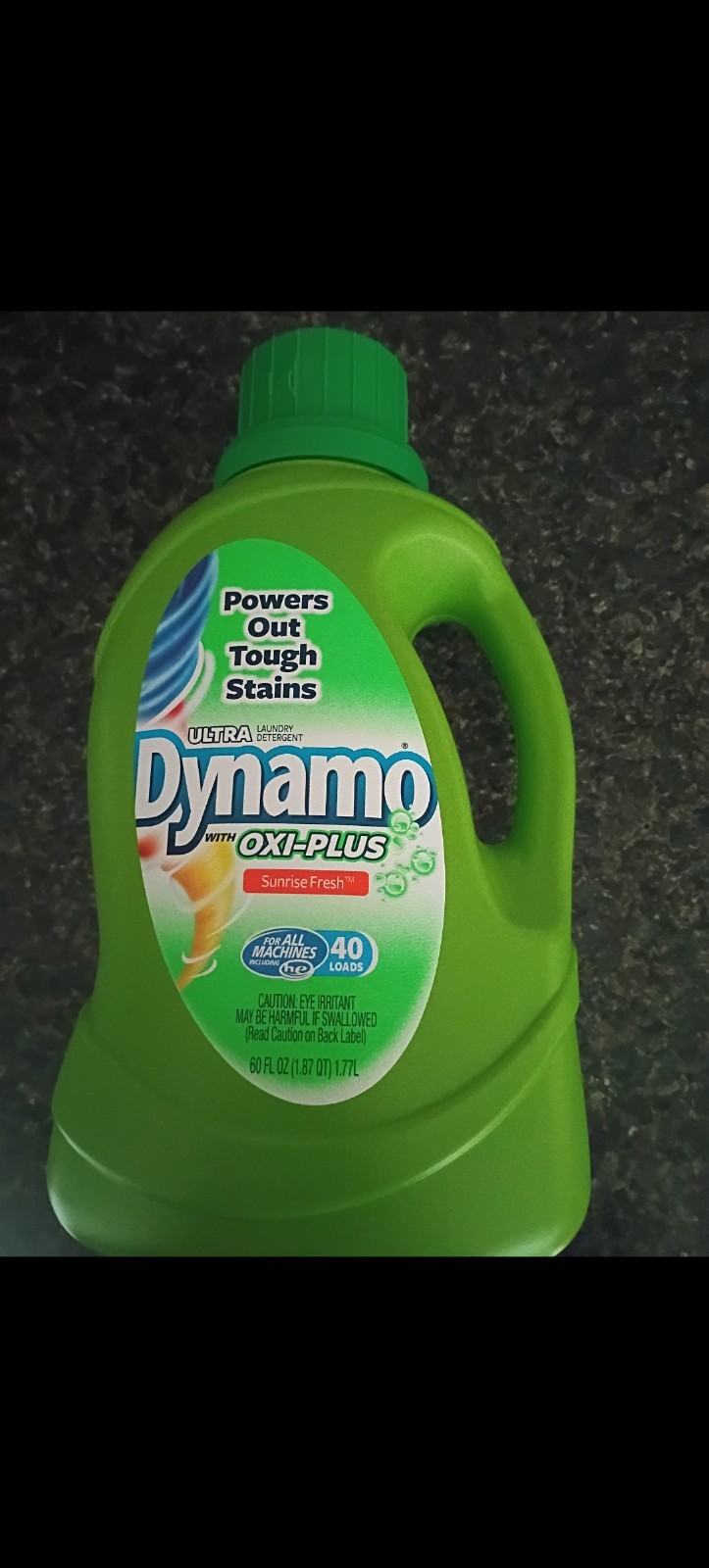 Dynamo 2 packSunrise Fresh Laundry Detergent, 50 Oz, Oxi Plus 40 loads