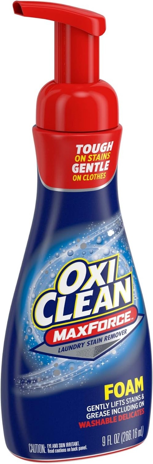 Max Force Foam Laundry Pre-Treater – Stain Remover