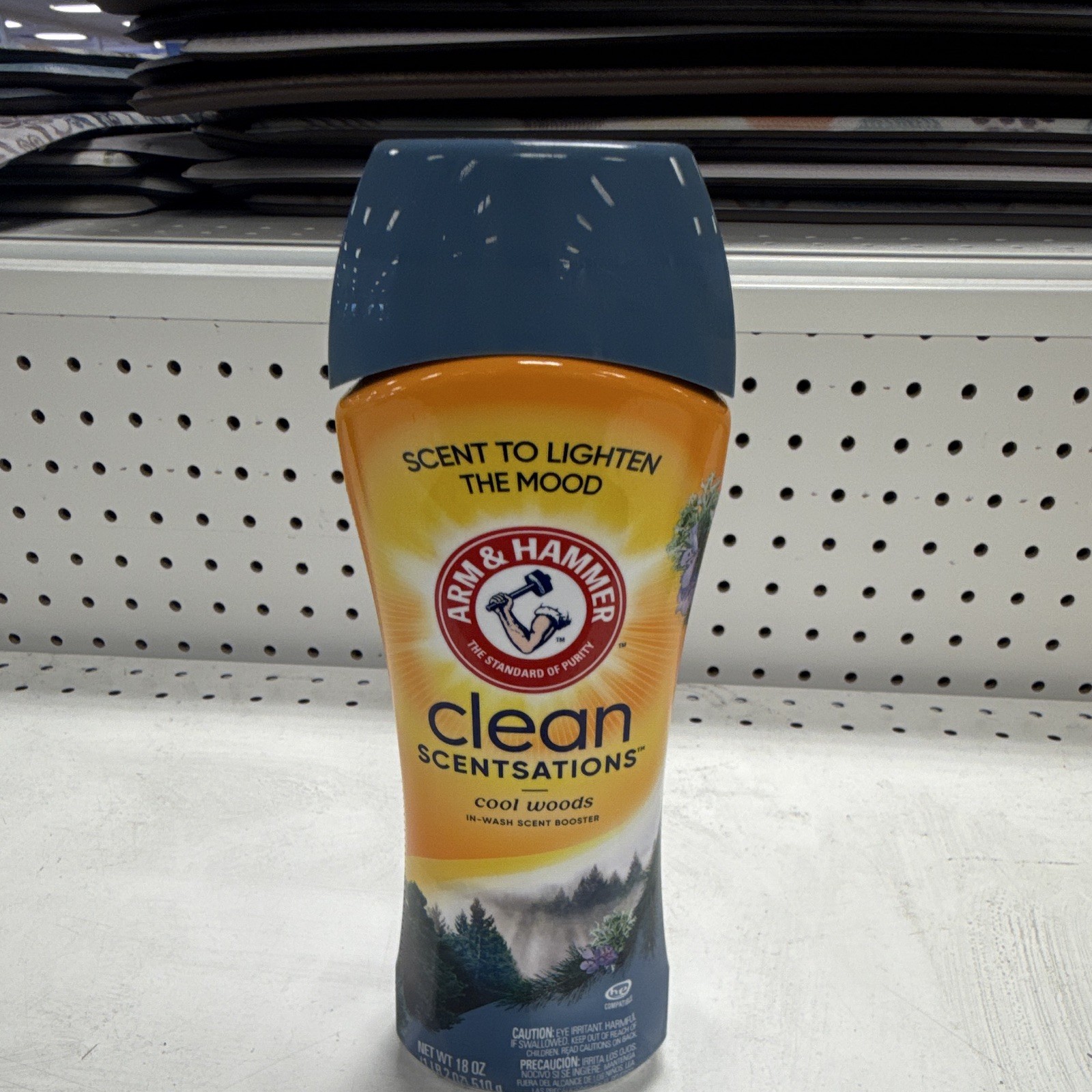 Arm & Hammer Clean Scentsations Cool Woods In-Wash Scent Booster Beads HE 18 oz