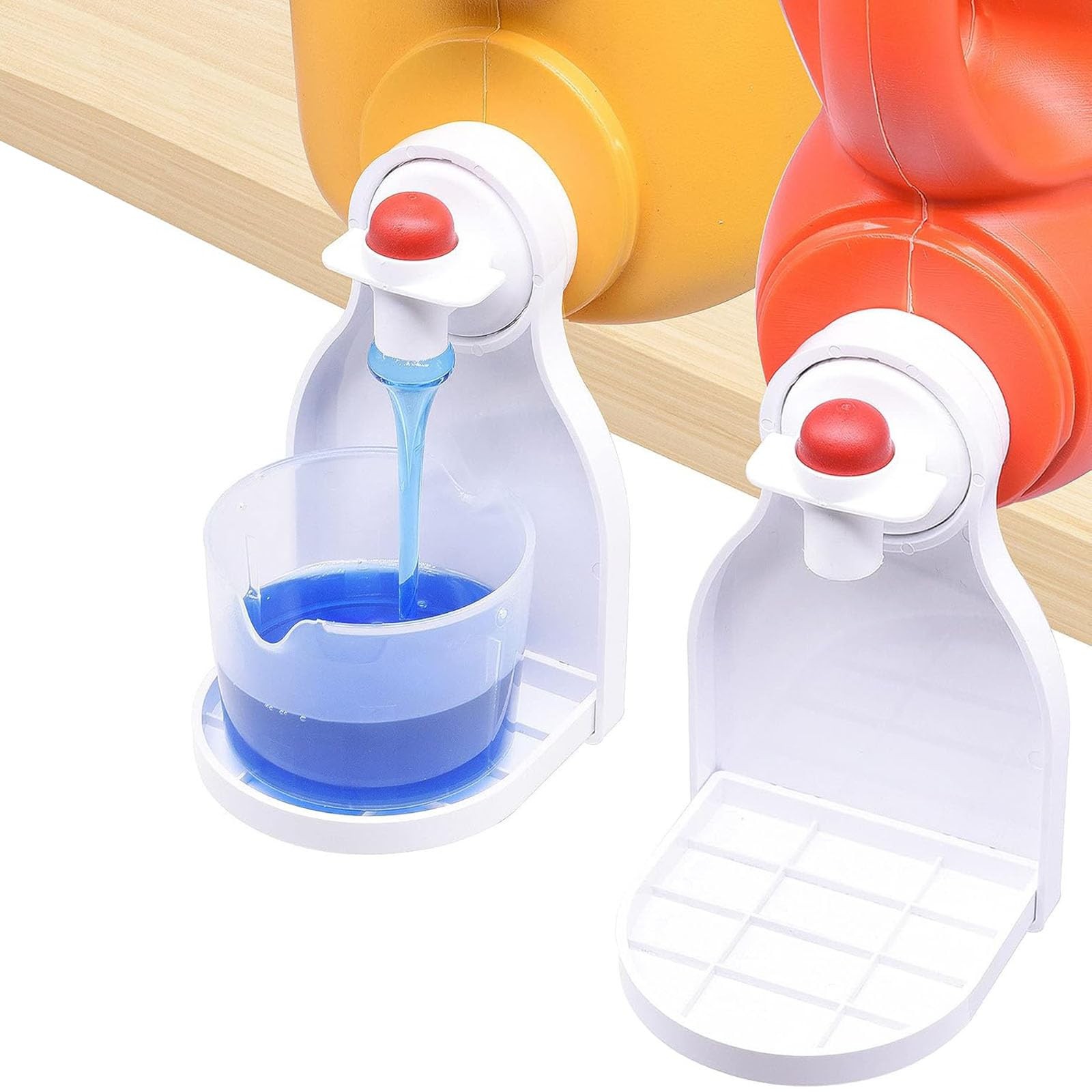 2 Pack Laundry Detergent Cup Holder Detergent Drip Catcher for Laundry Room
