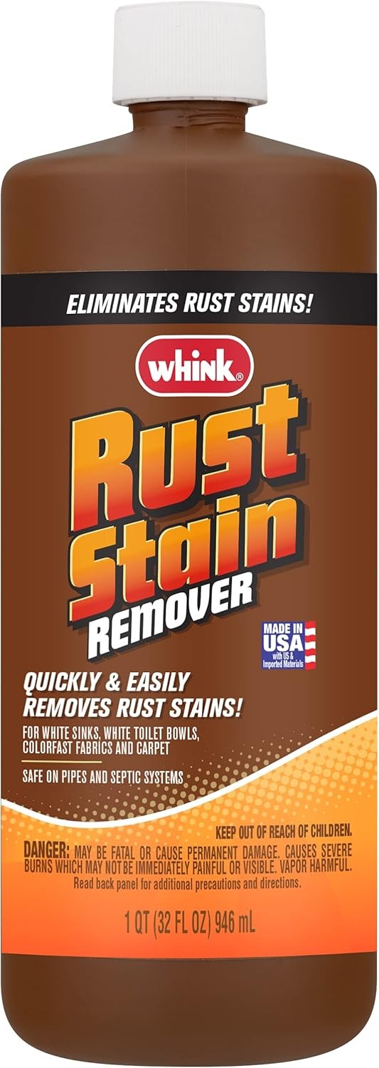 Rust-Oleum Whink Rust Stain Remover | Heavy-Duty Iron 32 Fl Oz (Pack of 1)