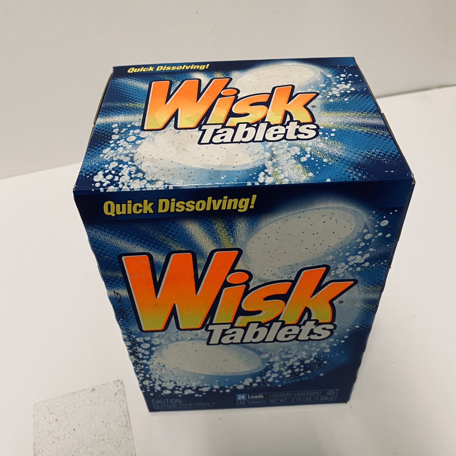 Wisk Tablets Laundry Detergent 48 Tabs
