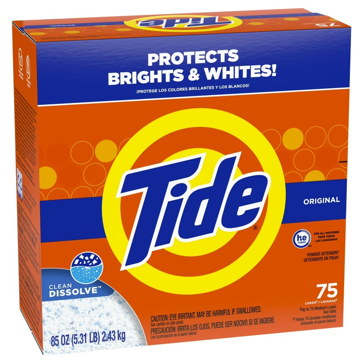 [FASH SALE] Tide Original Powder Laundry Detergent 85 oz 75 Loads 2 Pack NEW