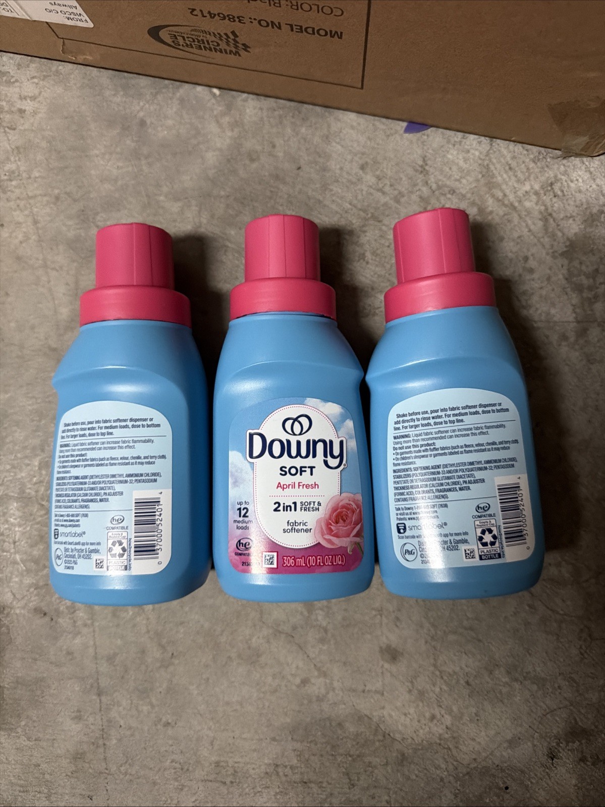 Ultra Downy April Fresh Liquid Fabric Softener, 10oz (306ml) (Pack of 3)