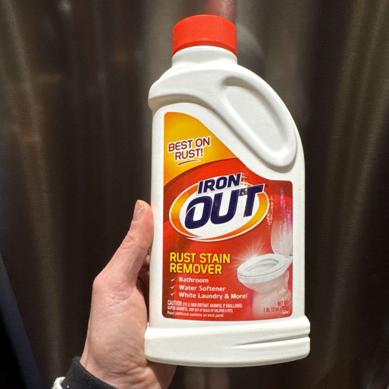 Iron OUT Powder Rust Stain Remover , Remove and Prevent Rust Stains in Ba
