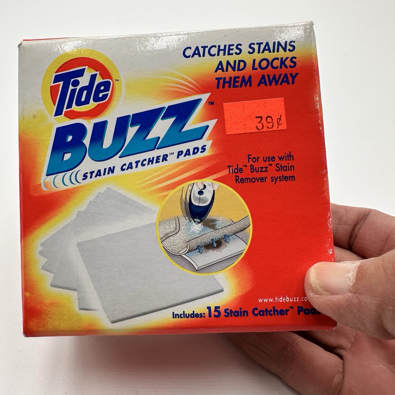 Tide BUZZ Stain Catcher Pad 10 Total Vintage H6