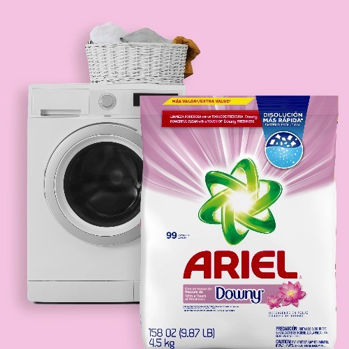 2 pk Ariel with a Touch of Downy Freshness Powder Laundry Detergent,158 oz