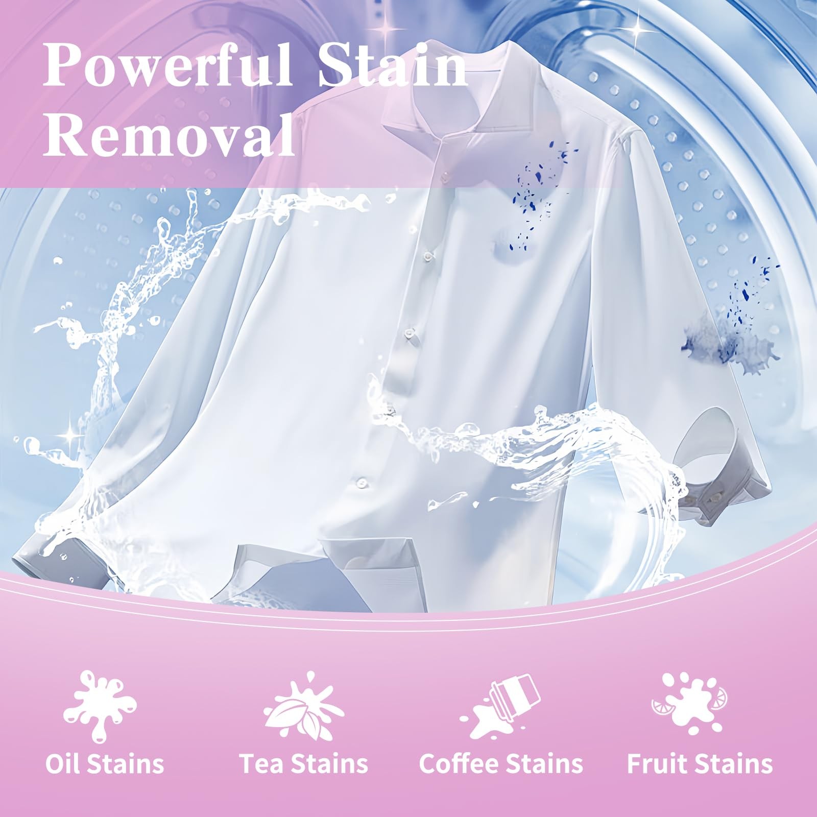 Laundry Detergent Sheets Amber Sandalwood and Jasmine Lily of the Valley Scen…