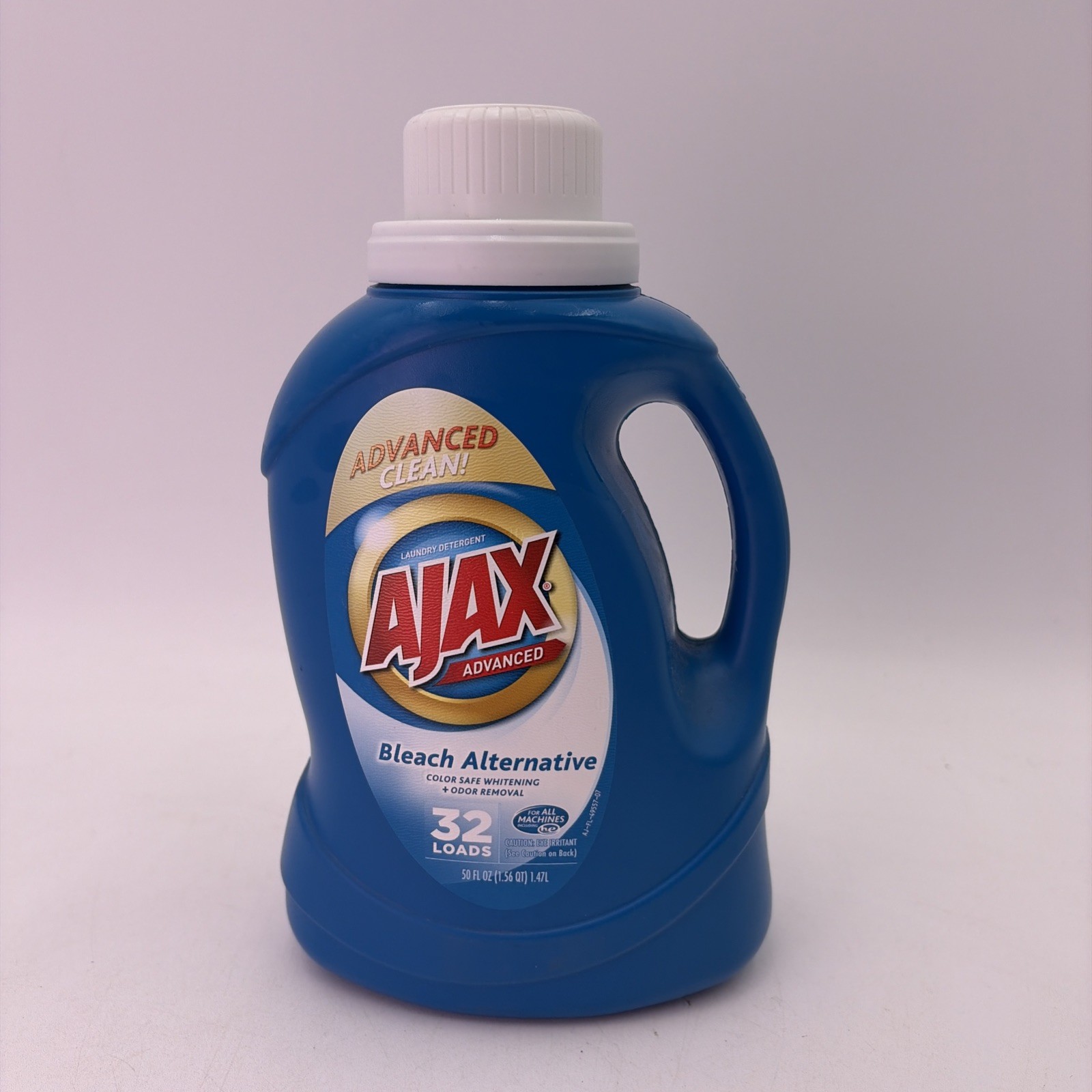 Ajax Advanced Bleach Alternative Laundry Detergent Liquid Soap HE 50 oz New