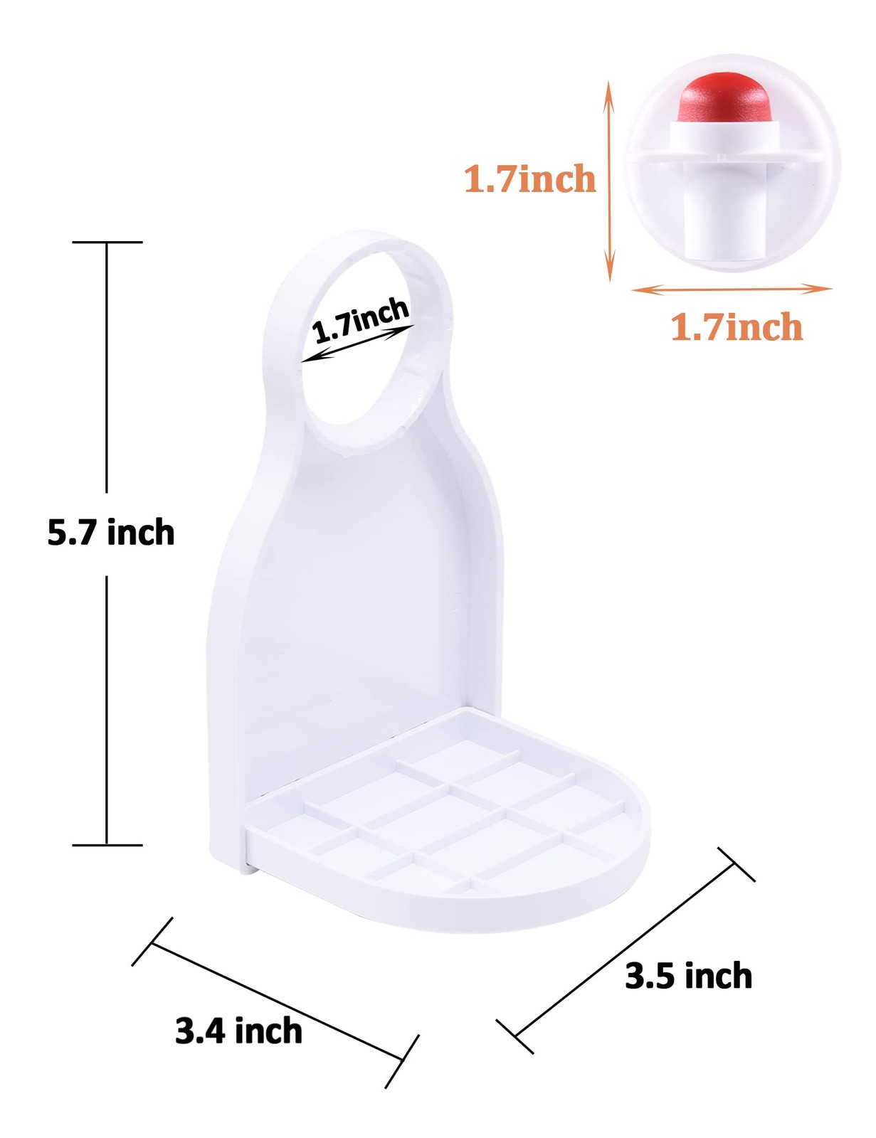 2 Pack Laundry Detergent Cup Holder Detergent Drip Catcher for Laundry Room