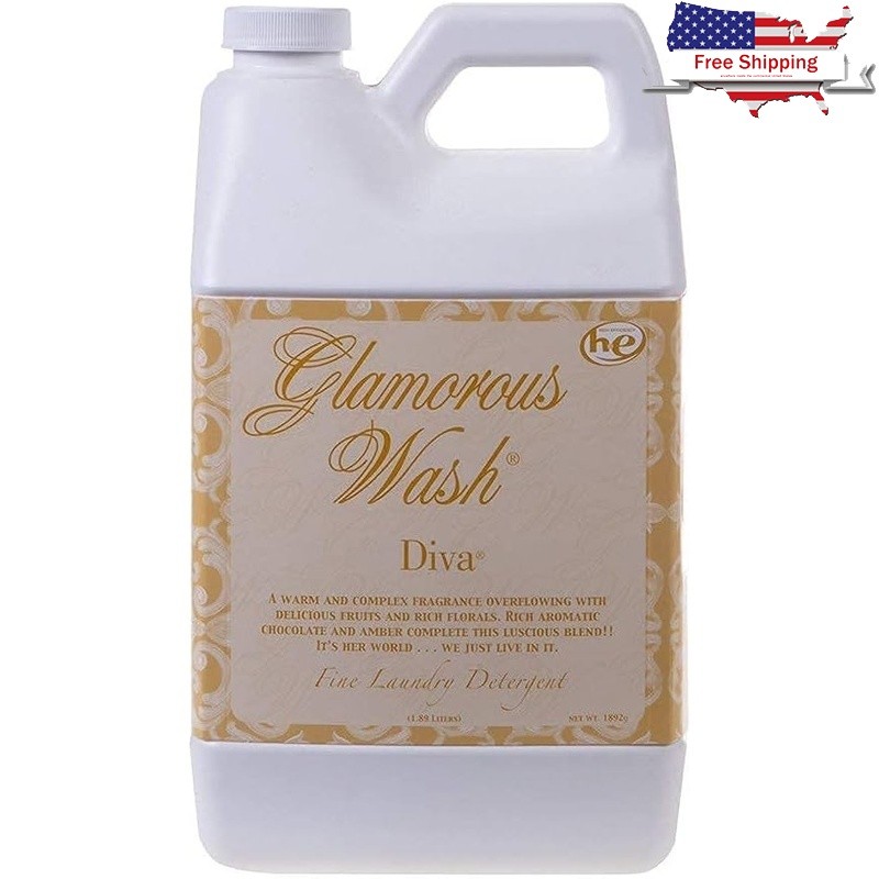 Glamorous Floral Laundry Detergent Liquid 64oz Phosphate Free Scented Wash New