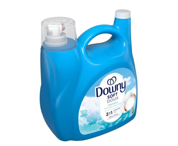 Downy Ultra Cool Cotton Scent Liquid Fabric Softener, 190-Loads, 140 fl. oz.