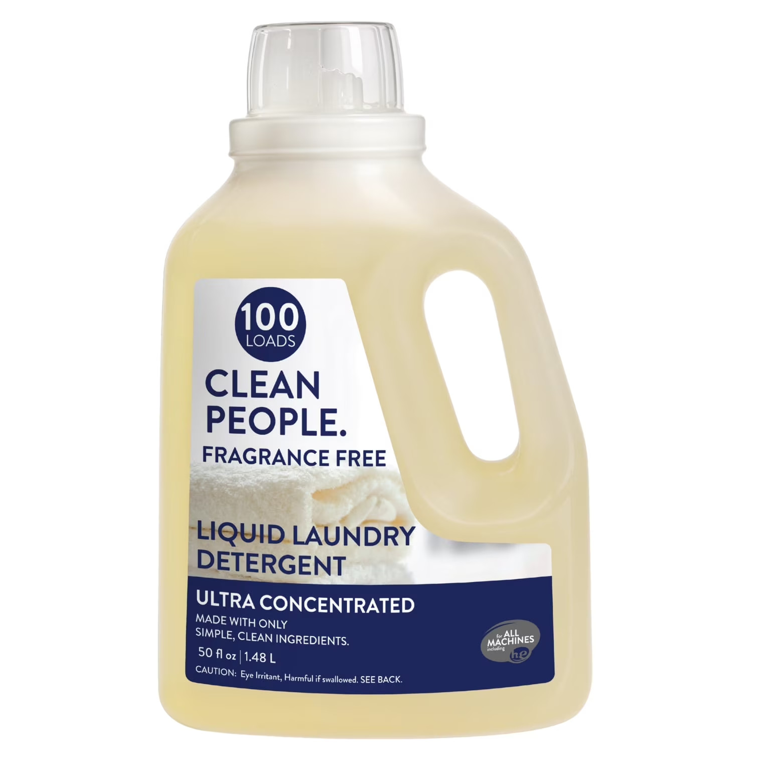 [BIG DEAL] Clean People Fresh Scent Liquid Laundry Detergent 50oz 100 Loads