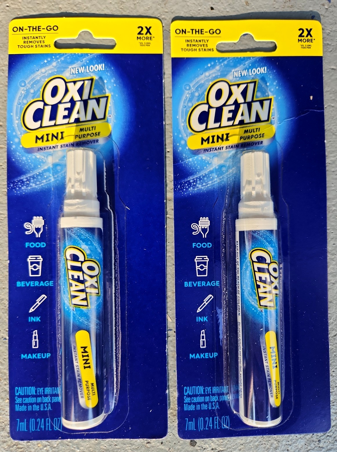 OxiClean On the Go Stain Remover Mini Pens 2 Pack