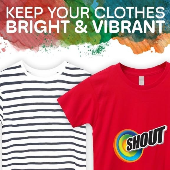 Shout Color Catcher Laundry Sheets 72 Count Pack of 4 Prevent Color Runs