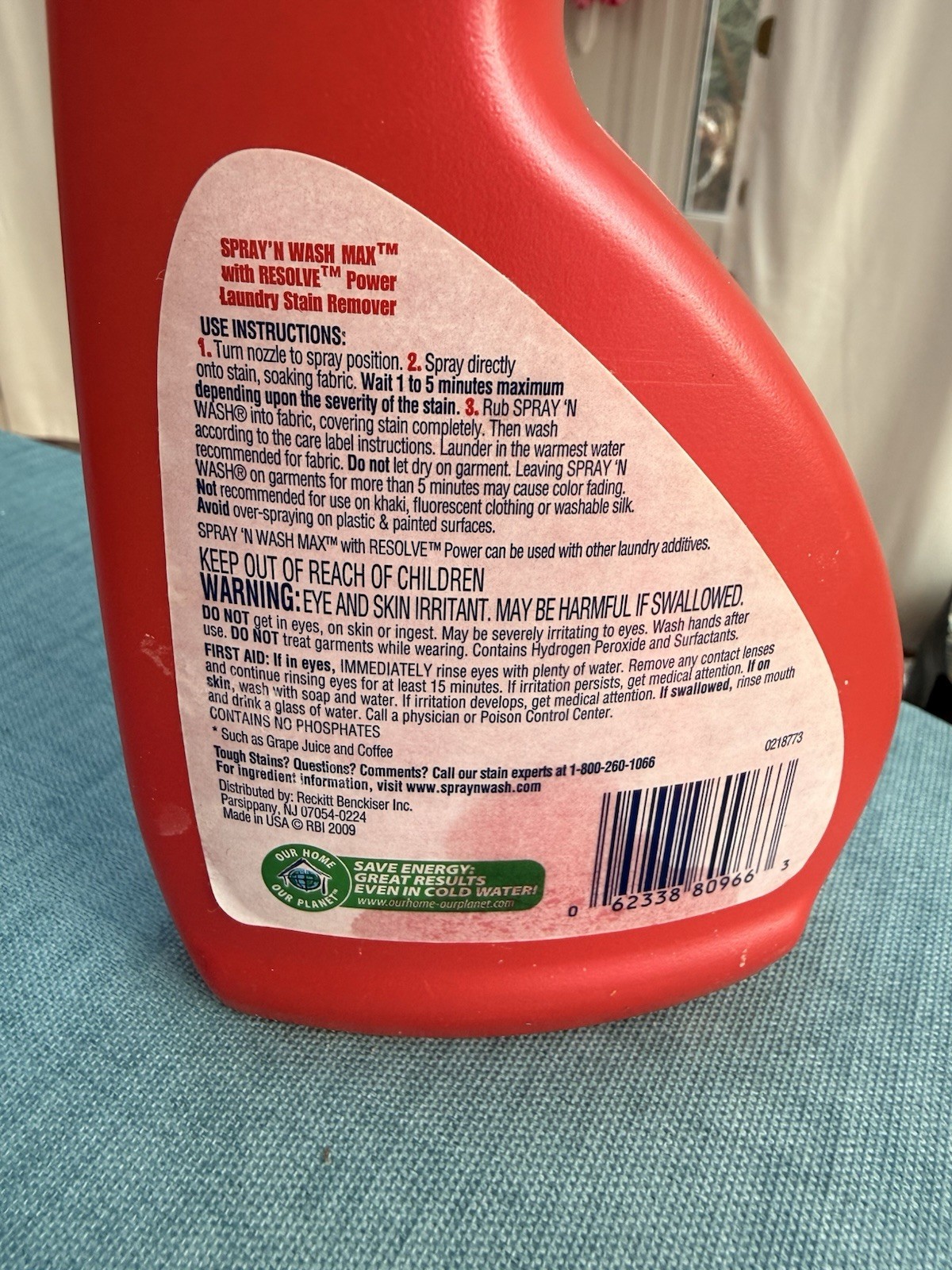 Spray ‘n Wash Max Laundry Stain Remover 12oz Discontinued resolve