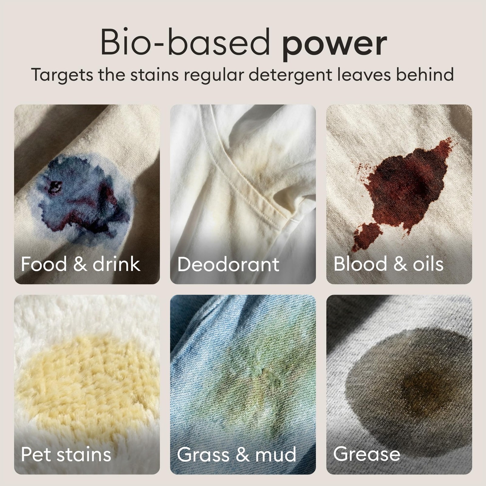 Bio Enzyme Laundry Booster 80 Loads 6x Enzyme Oxygen Stain Remover Powder F…