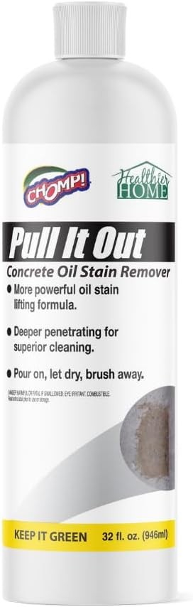Deep Penetrating Oil Stain Remover for Concrete & Stones (32oz)
