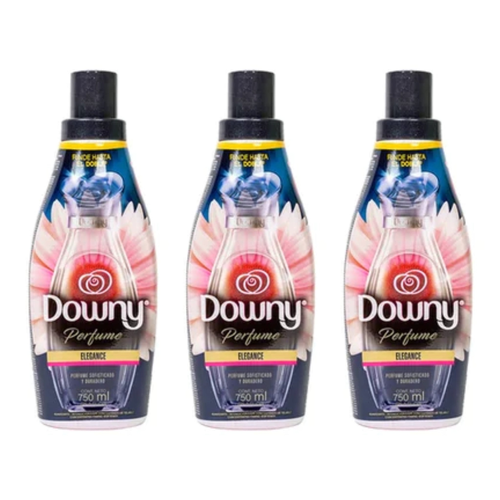Downy Fabric Softener – Perfume Collections Elegance, 750ml (Pack of 3)