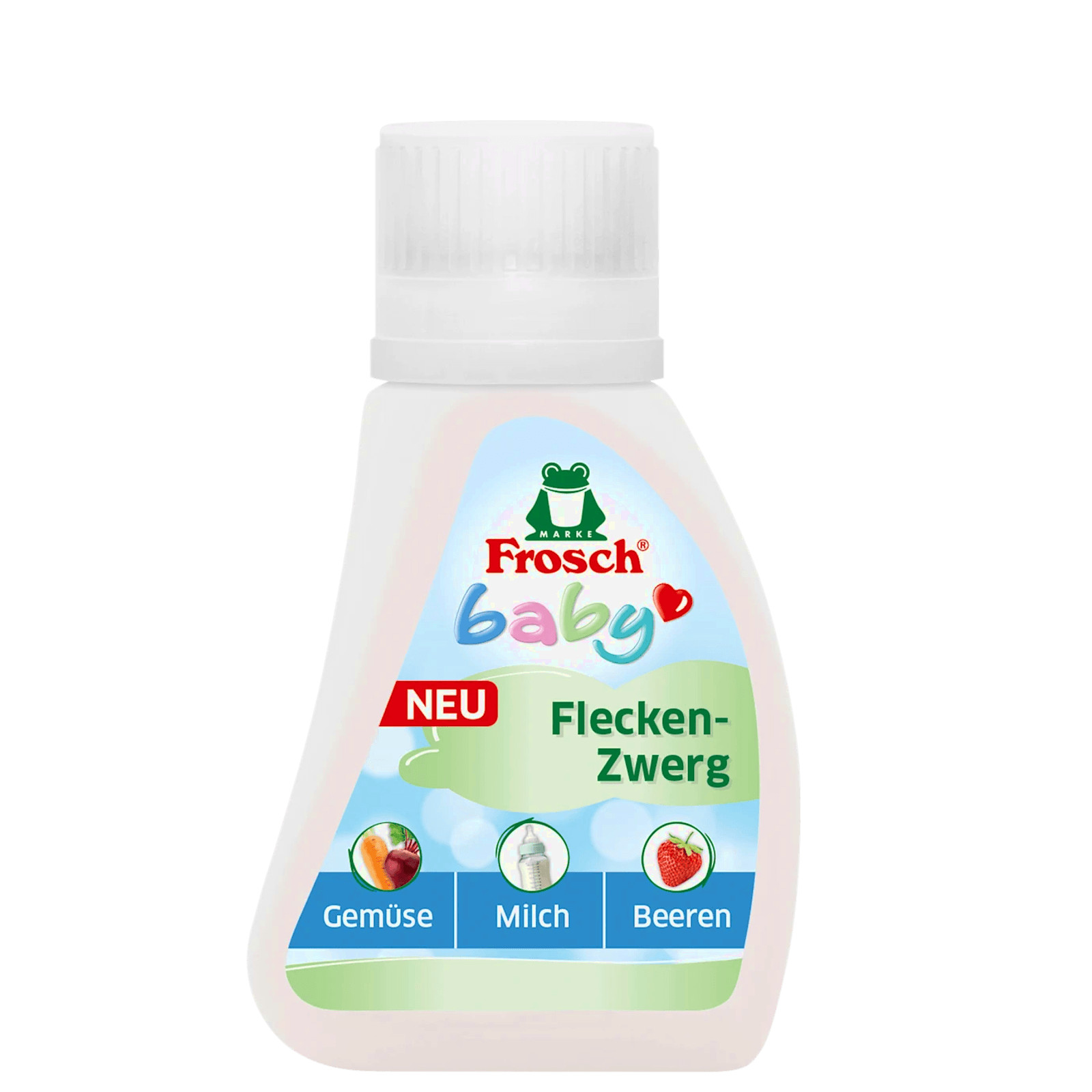 3x 75 ml Frosch BABY Stain Remover Gel for Vegetables Milk Berries