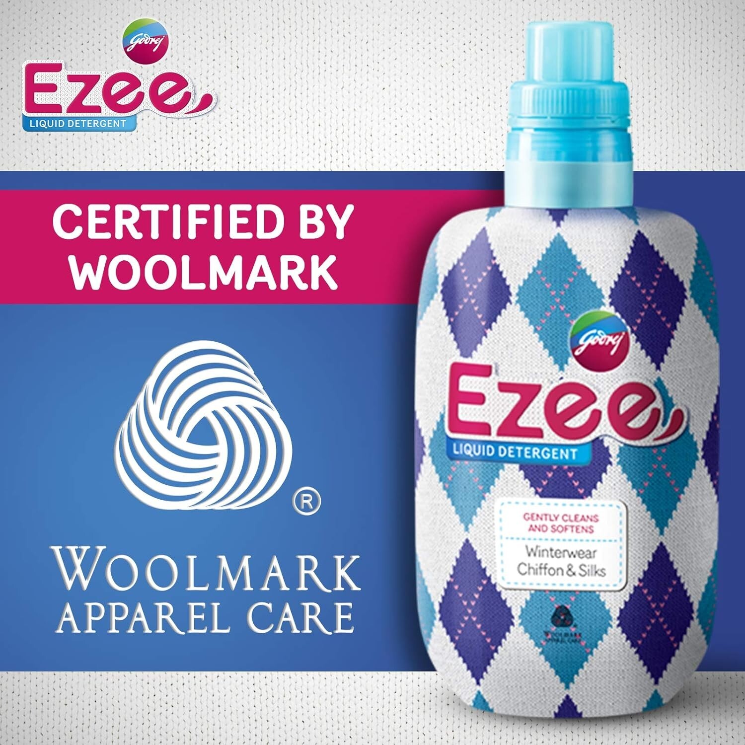 Godrej Ezee Liquid Detergent for both Top load and Front load Washing – 500g