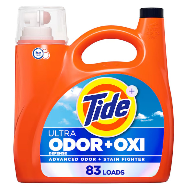 Tide Ultra Odor Defense + Oxi HE Liquid Laundry Detergent 117 fl oz