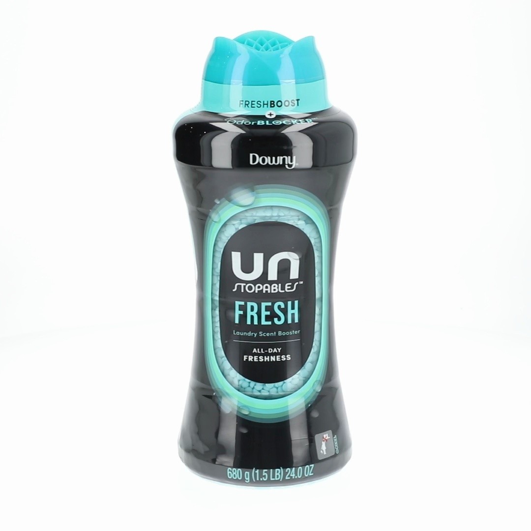 Downy Unstopables In-Wash Scent Booster Beads Fresh 24 oz Odor Eliminator