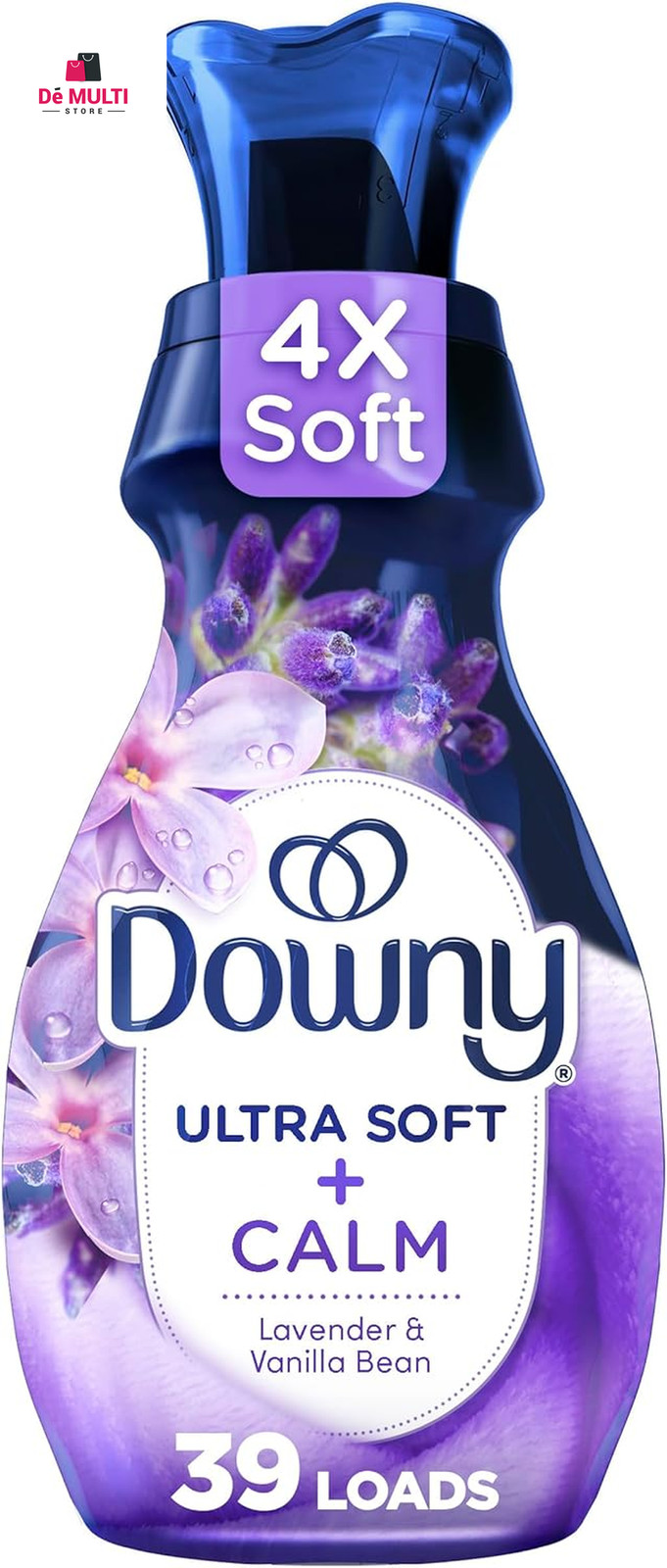 Downy Ultra Soft Fabric Softener Liquid, Calm, Lavender and Vanilla Bean, 26 fl