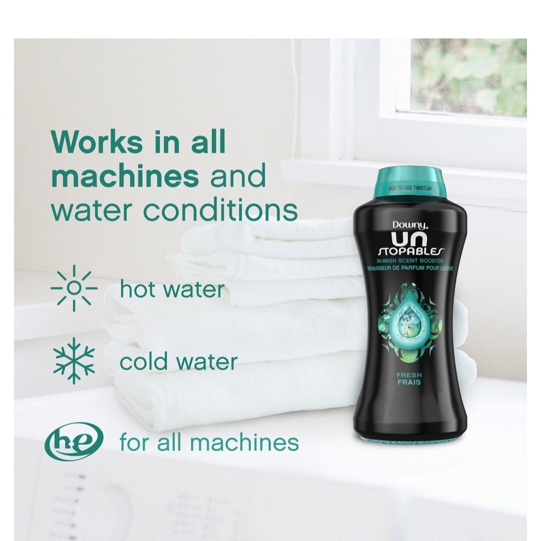 Downy Unstopables In-Wash Scent Booster Beads, Fresh (34 oz.)