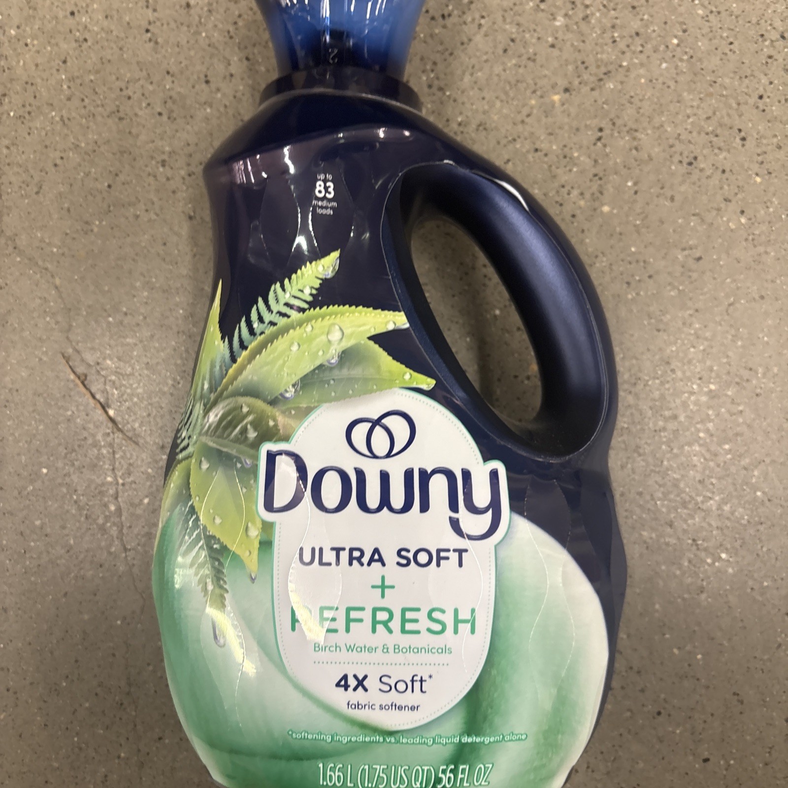 Downy Ultra Soft + Fresh Refresh Birch Water & Botanicals Fabric Softener 56oz
