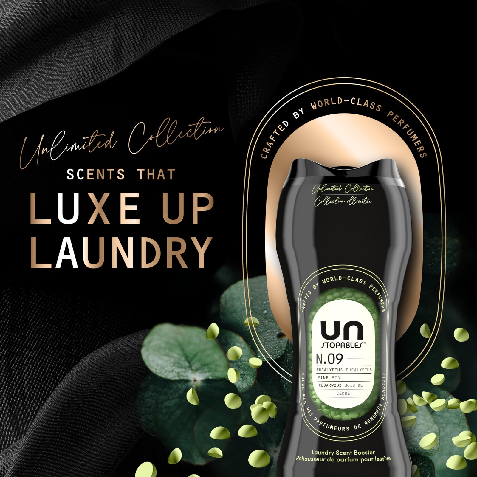 Downy Unstopables Unlimited Collection InWash Laundry Scent Booster Beads, No…