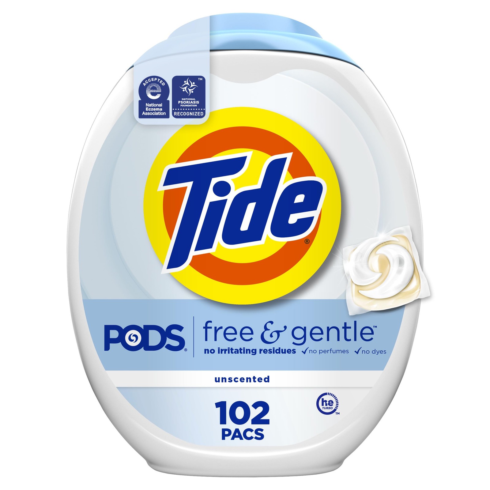 Tide + Ultra OXI Laundry Detergent PODS 100 ct