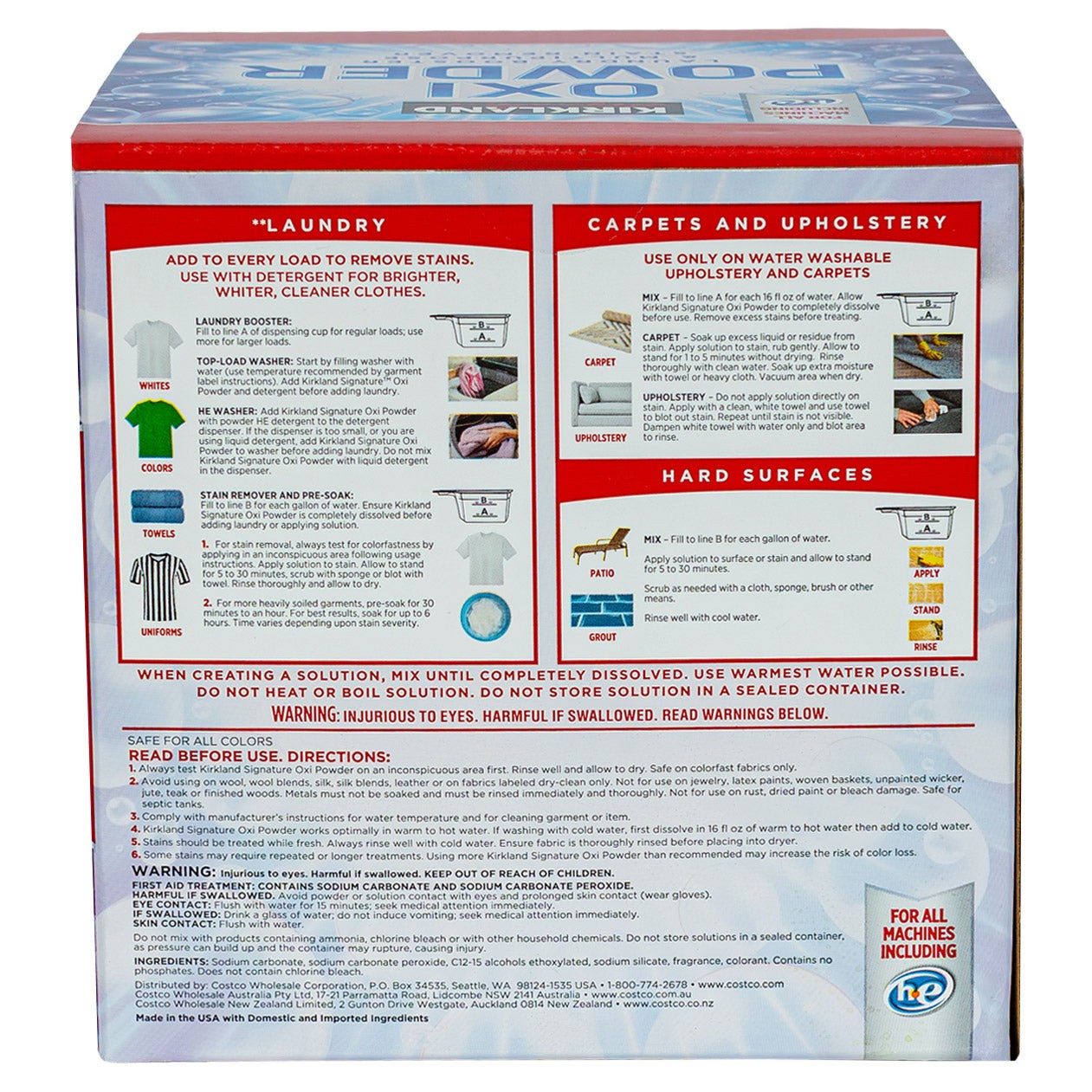 KIRKLAND SIGNATURE OXI POWDER 328 LOADS/11 LB