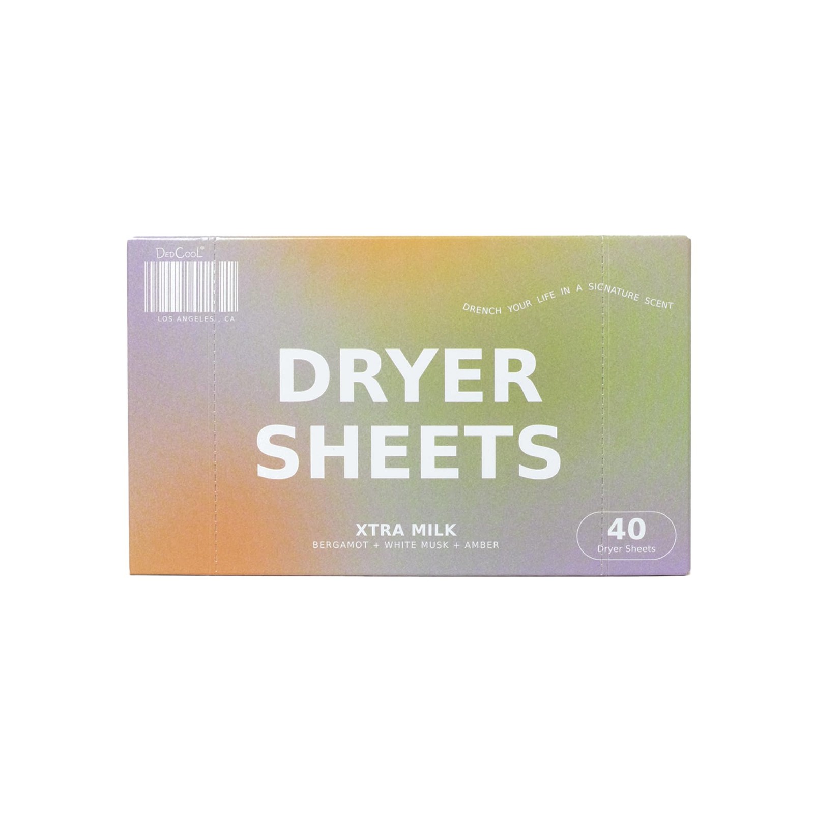 Dryer Sheets in Xtra Milk | 40 Count | Non-Toxic, Vegan Fabric Softener Sheet…