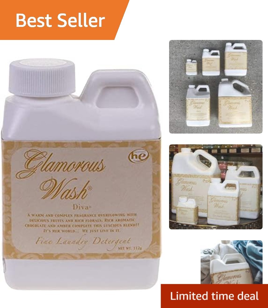 Luxury Glam Wash 4 Fl Oz – Chemical-Free Laundry Detergent for Sensitive Skin