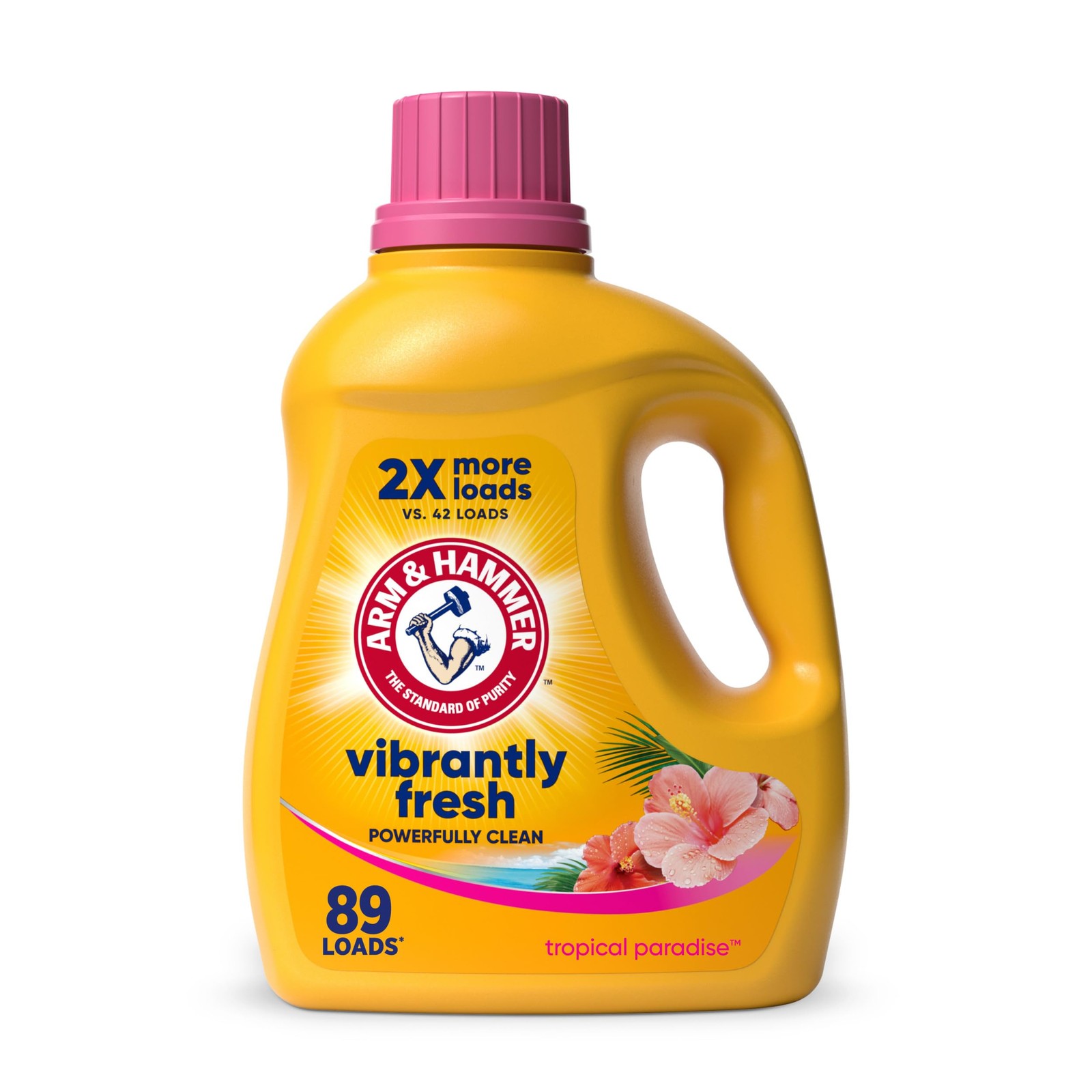 ARM & HAMMER Vibrantly Fresh Liquid Laundry Detergent 102.5 Fl Oz (Pack of 1)
