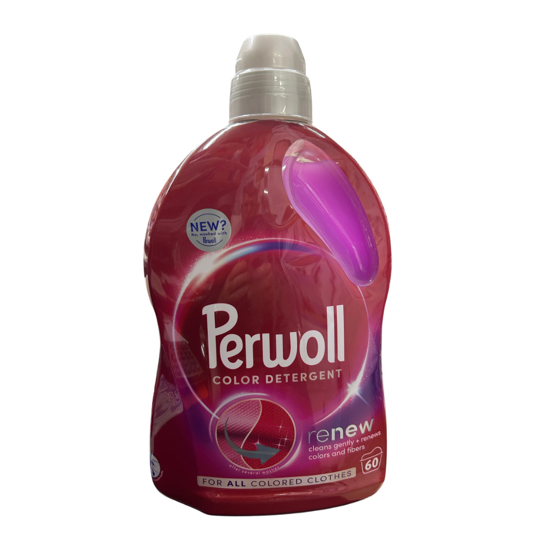 Perwoll Color Renew Liquid Detergent 3L 60 Wash For Colored Clothes