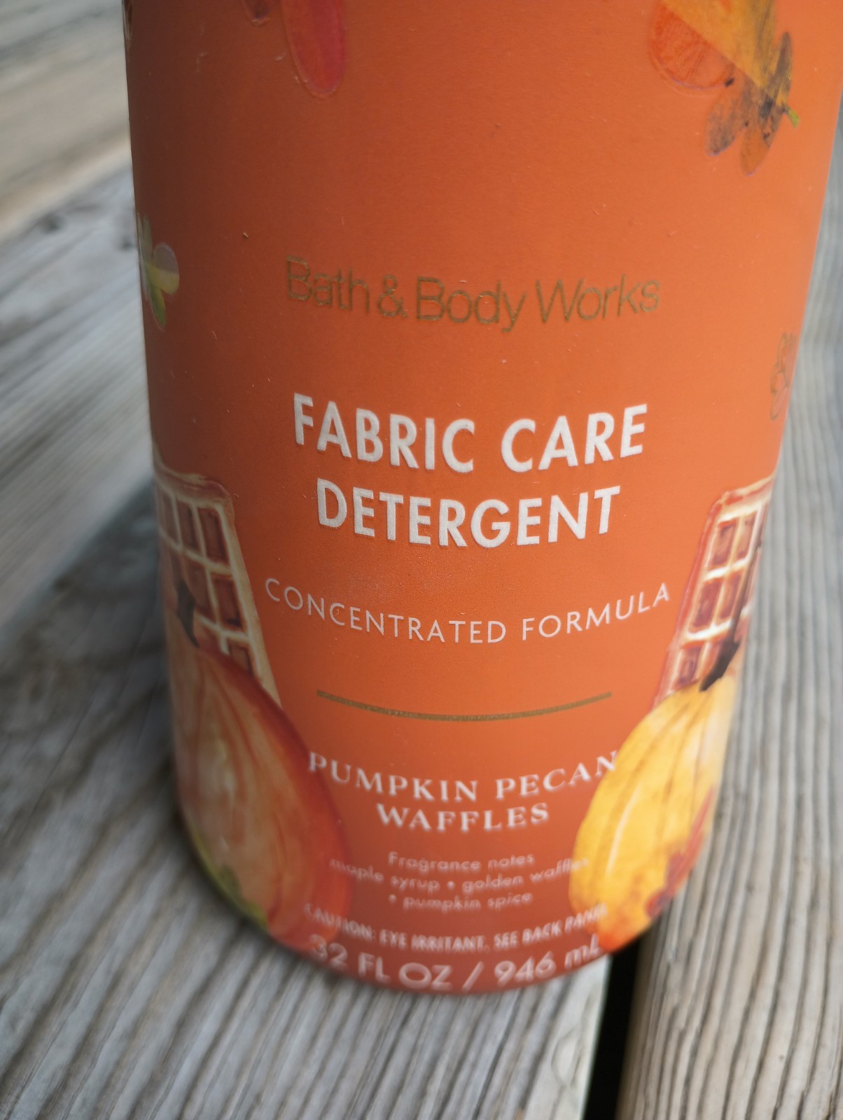 Set Of 2 SOLD OUT Bath & Body Works PUMPKIN PECAN WAFFLES Fabric Care Detergent