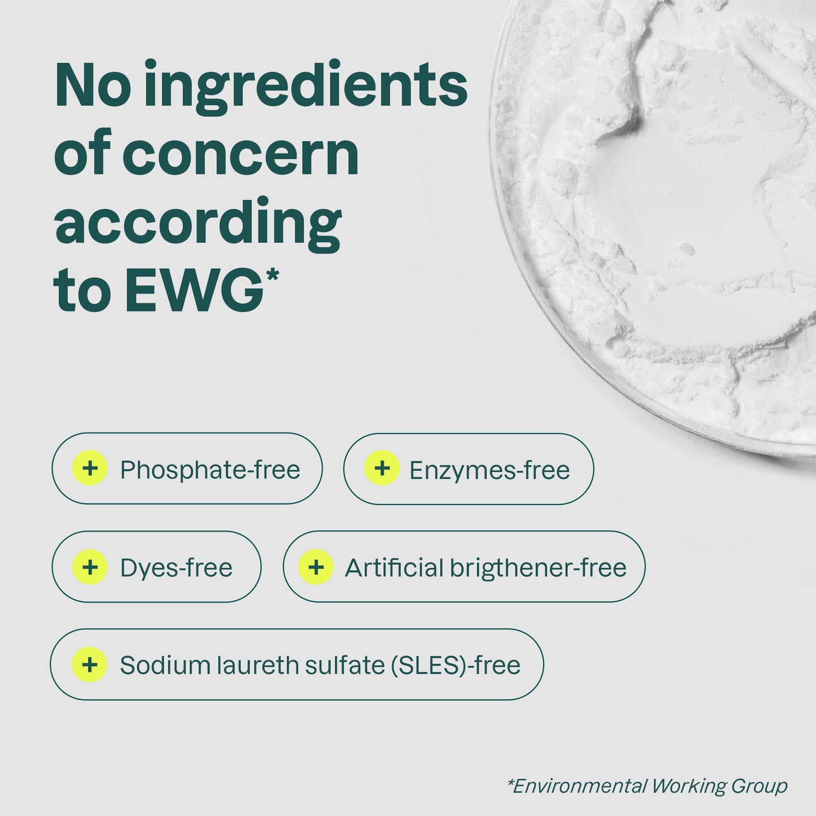 Liquid Laundry Detergent Unscented Vegan EWG Verified for Sensitive Skin