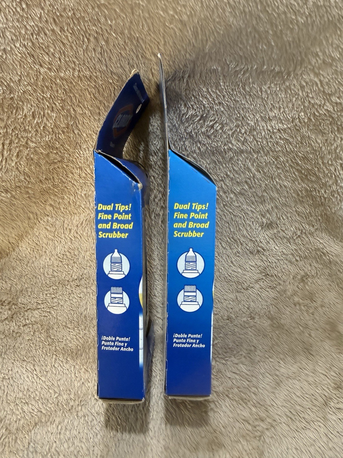 2X Clorox Bleach Pen Gel for Whites Dual Tipped 2 oz Sealed For Whites NOS