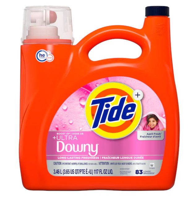 Tide April Fresh HE Laundry Detergent 83 Loads 117 -fl oz