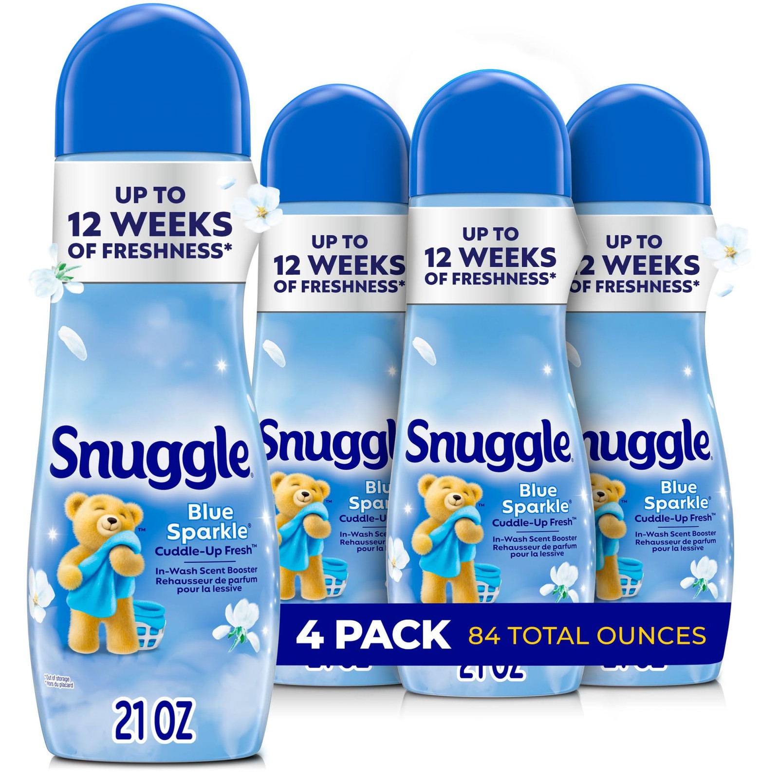 Laundry Scent Booster 21oz Pack of 4 for Wash