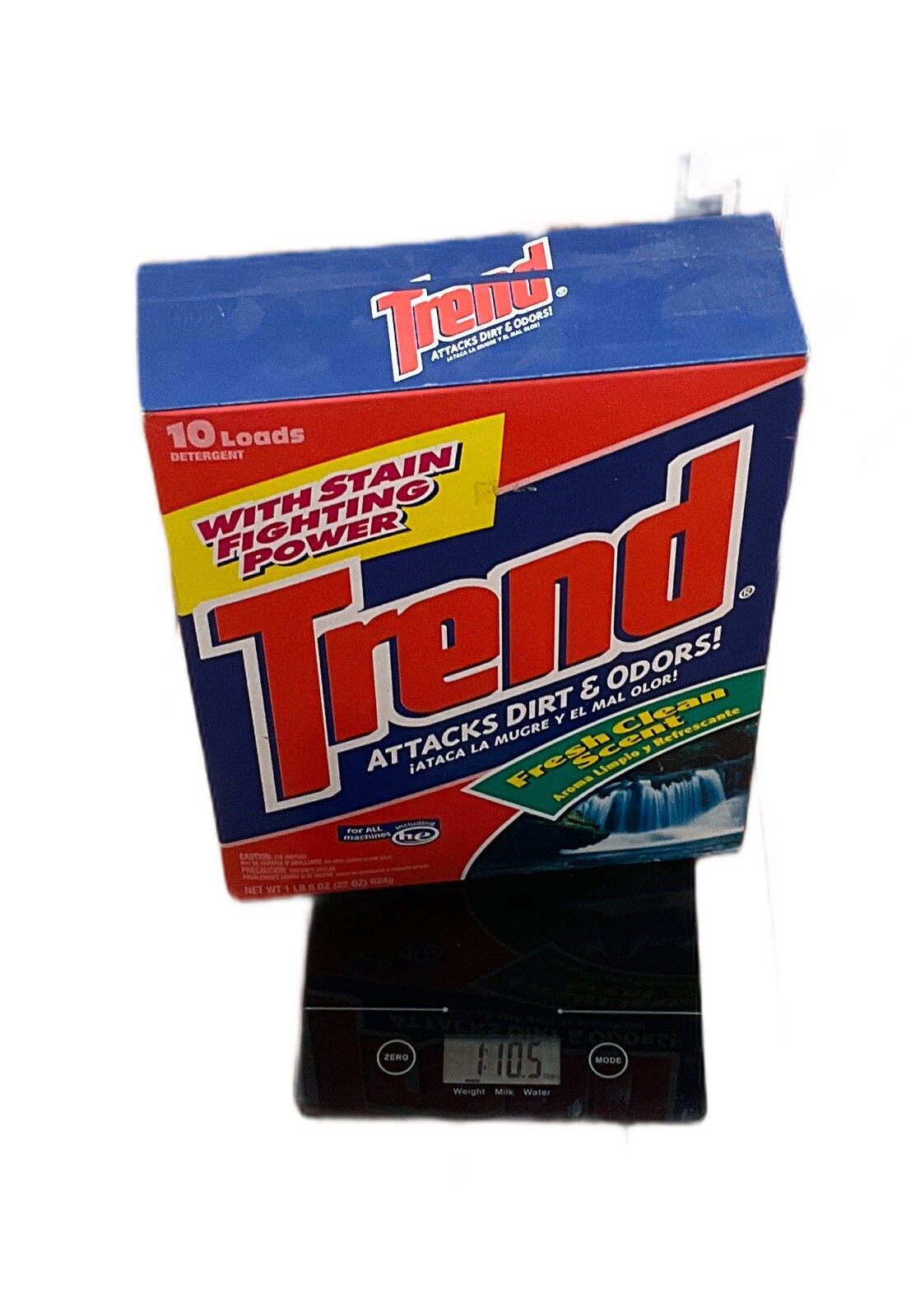 Trend Laundry Detergent All-Purpose Granule Fresh Clean Scent He Machine 10 Load