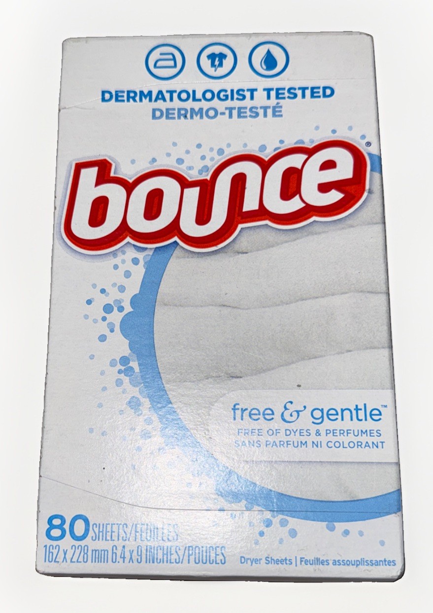 Fabric Softener Dryer Sheets, Fragrance Free, 240 Total , 3 x 80-Ct. Boxes