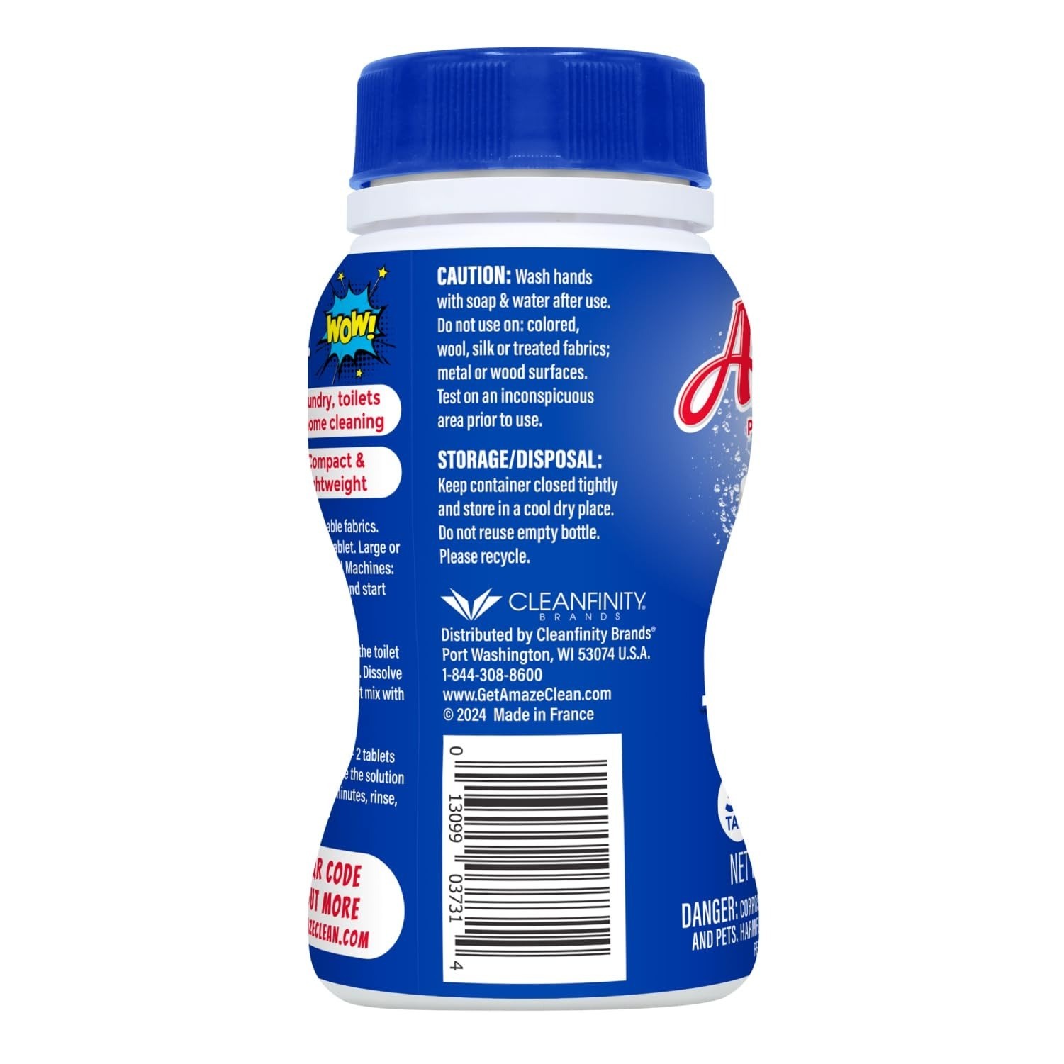 Amaze Ultra Concentrated Bleach Tablets – Original Scent, 32 Count