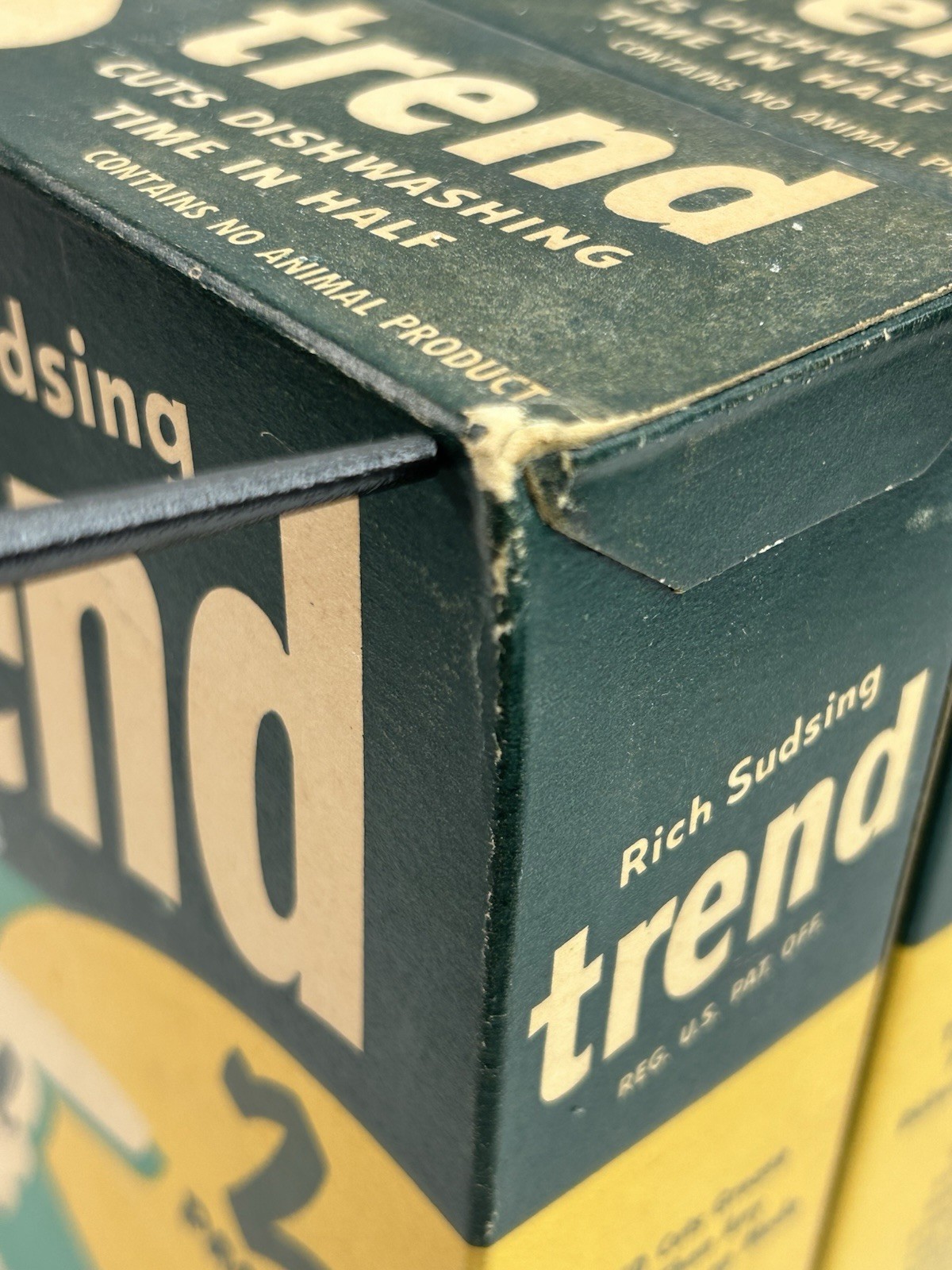 Vintage Trend 2 Pack Laundry Detergent Dish Soap Purex Sealed Boxes