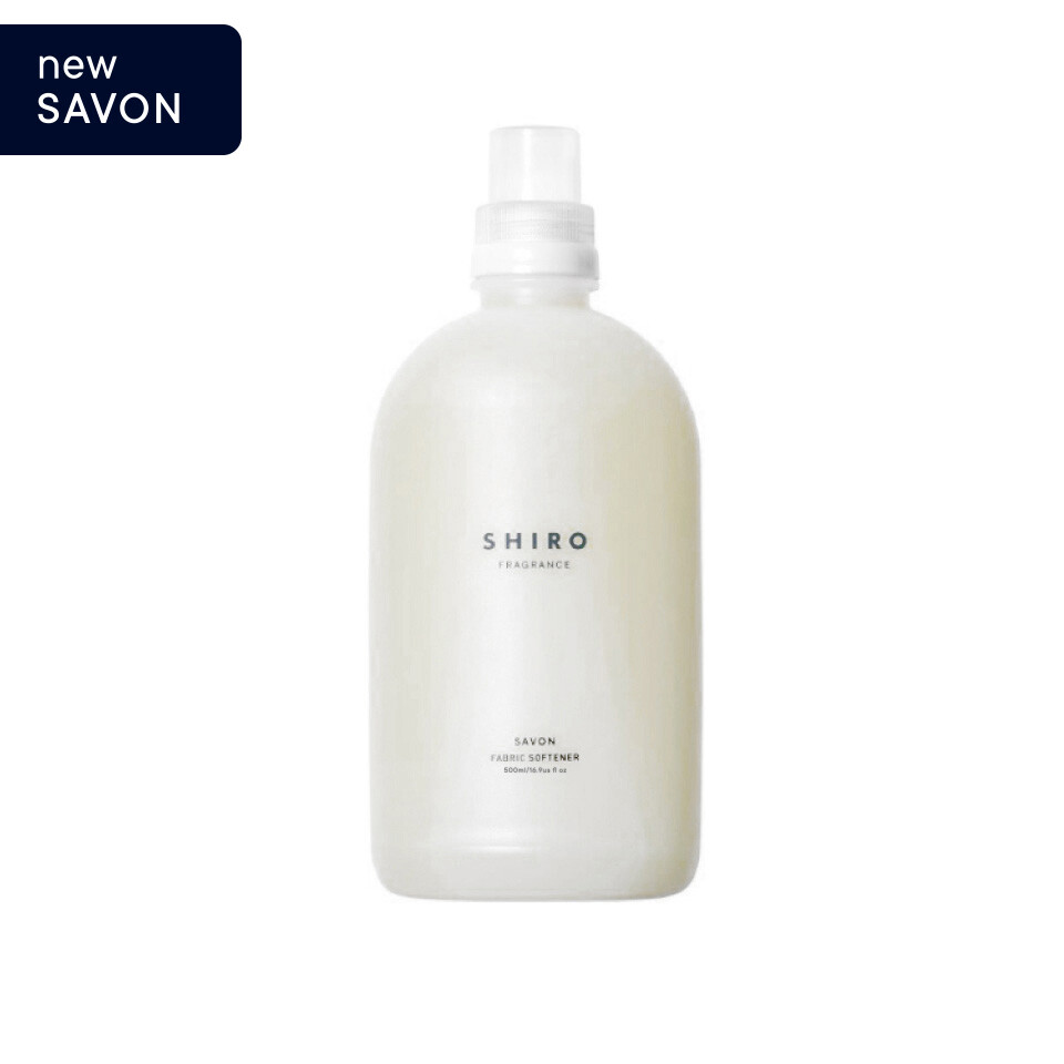SHIRO Fabric Softener Savon White Lily White Tea Sakura Fragrance 500ml