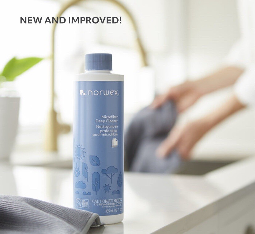NEW Norwex Microfiber Deep Cleaner, Liquid Laundry Booster 12oz