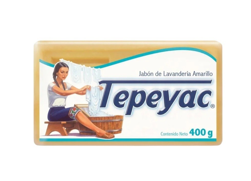 X 2 Tepeyac Jabón de Barra 🧼 400g / Tepeyac Laundry Soap Bar 14.01oz