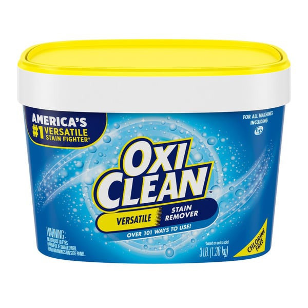 OxiClean Versatile Stain Remover Powder, Used for Carpets & Upholstery, 3 lbs